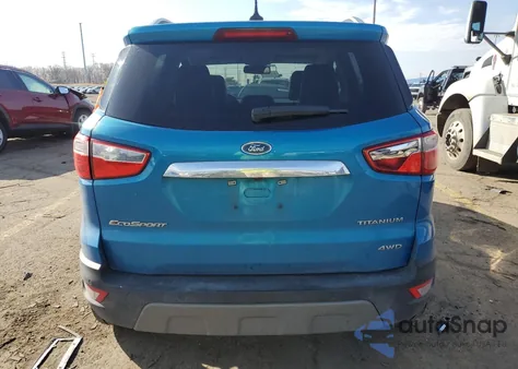 2020 Ford Ecosport Titanium from USA, damaged, VIN MAJ6S3KL2LC336500